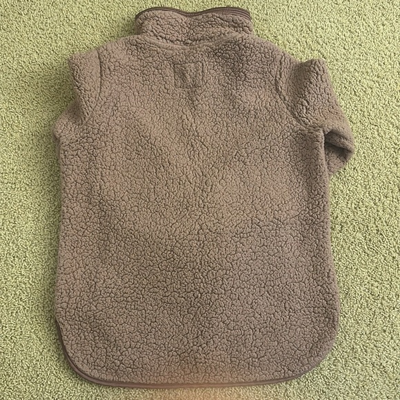 Abercrombie & Fitch HALF ZIP SHERPA PULLOVER - Picture 7 of 8